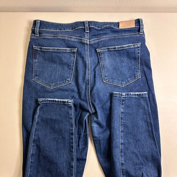 Paige Margot Ankle Lookout Destructed Jeans Womens 31 - Picture 12 of 16